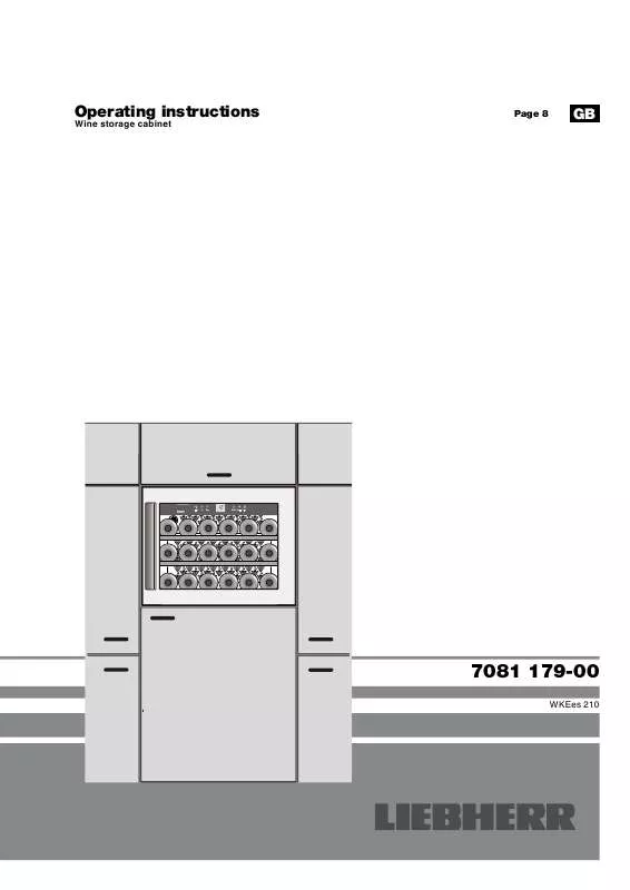 Mode d'emploi LIEBHERR WKEES 553