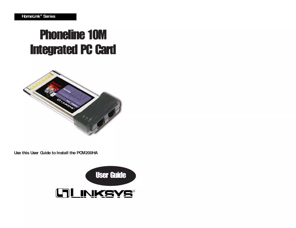 Mode d'emploi LINKSYS PCM200HA