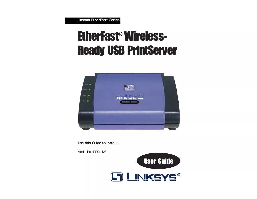 Mode d'emploi LINKSYS PPS1UW