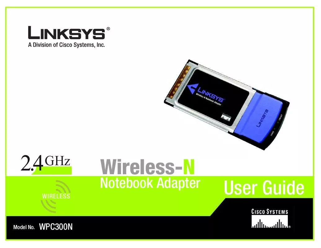 Mode d'emploi LINKSYS WPC300N