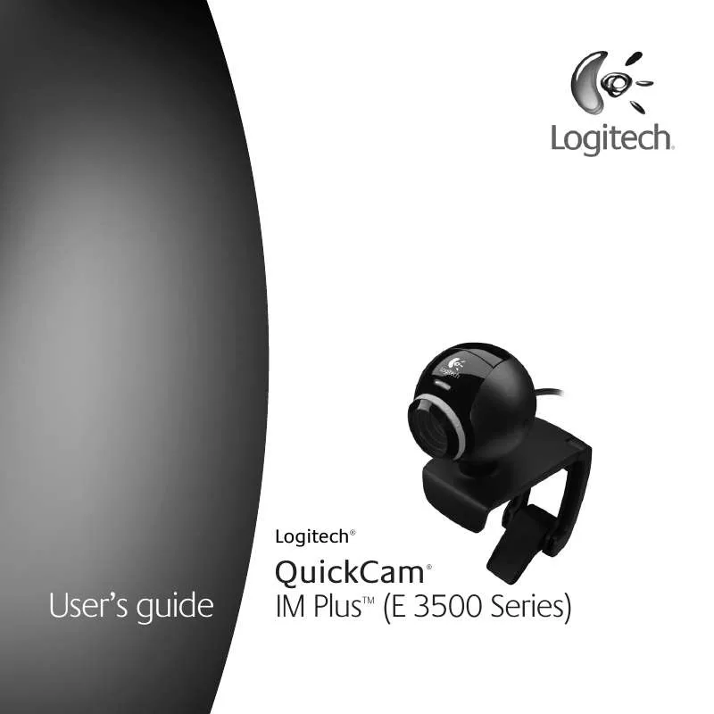 Mode d'emploi LOGITECH E3500 PLUS