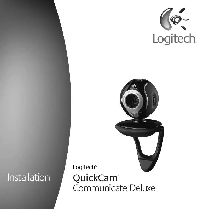 Mode d'emploi LOGITECH QUICKCAM COMMUNICATE DELUXE