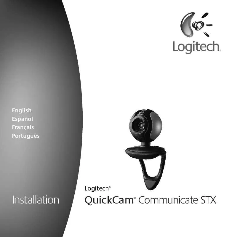 Mode d'emploi LOGITECH QUICKCAM COMMUNICATE STX