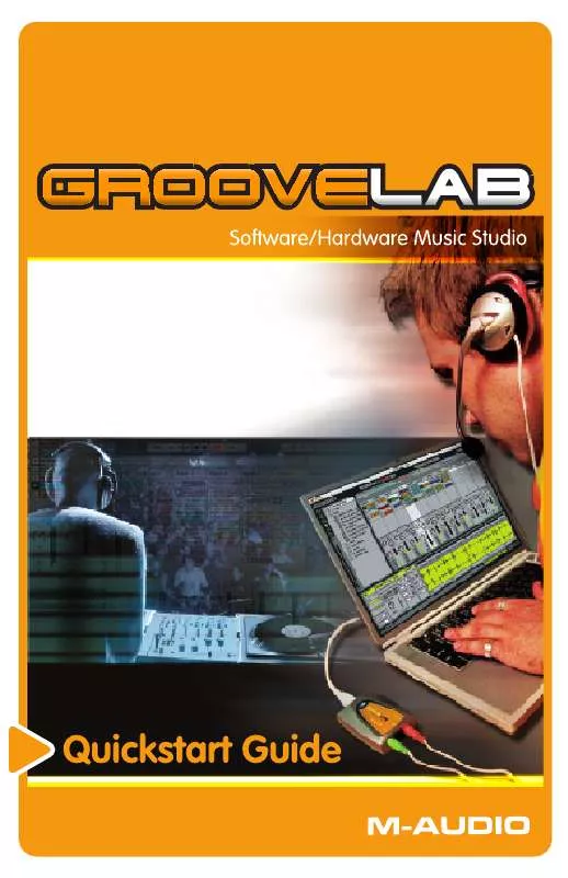 Mode d'emploi M-AUDIO GROOVE LAB