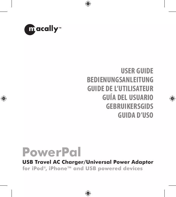 Mode d'emploi MACALLY POWERPAL