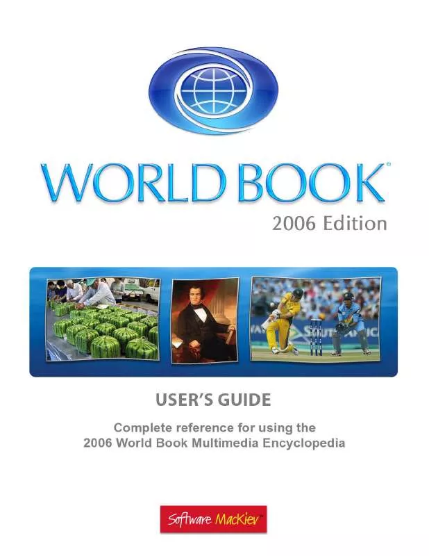 Mode d'emploi MACKIEV WORLD BOOK 2006 EDITION