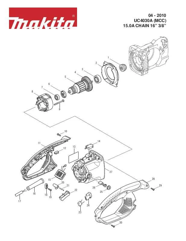 Mode d'emploi MAKITA UC4030AMCC