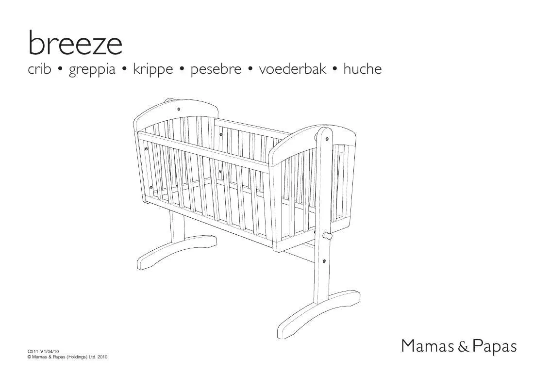 Mode d'emploi MAMAS & PAPAS BREEZE