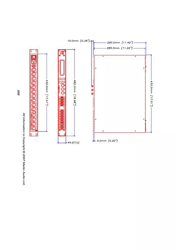 Mode d'emploi MARTIN AUDIO DX2