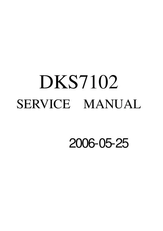 Mode d'emploi MEMOREX DKS7102-CINSM