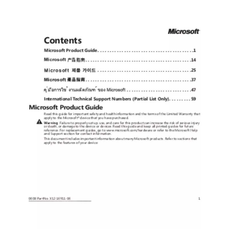 Mode d'emploi MICROSOFT LIFECHAT LX-2000