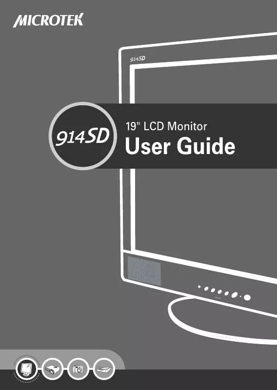 Mode d'emploi MICROTEK 914SD