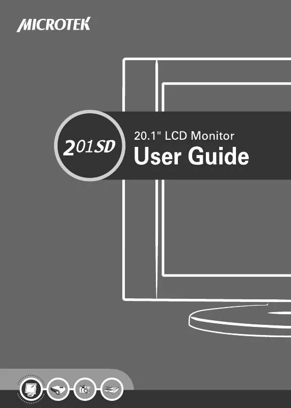 Mode d'emploi MICROTEK GNC M 201SD 0506