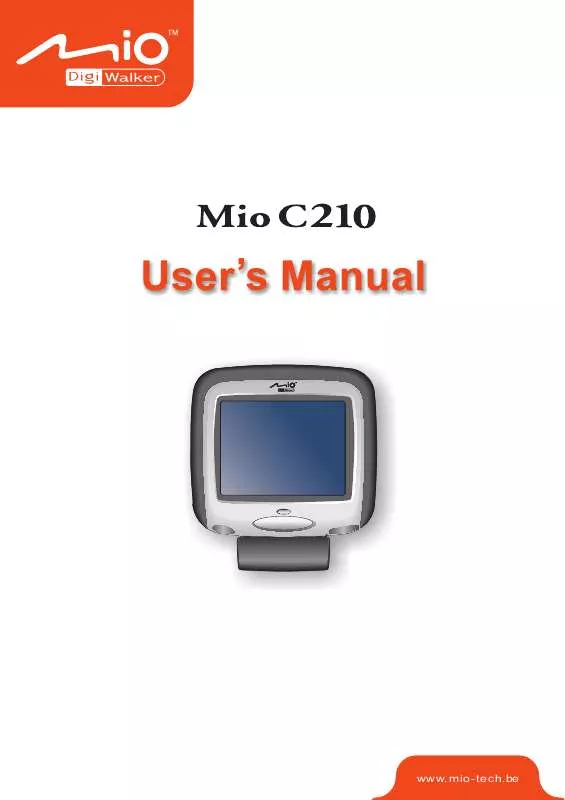 Mode d'emploi MIO C210-HARDWARE