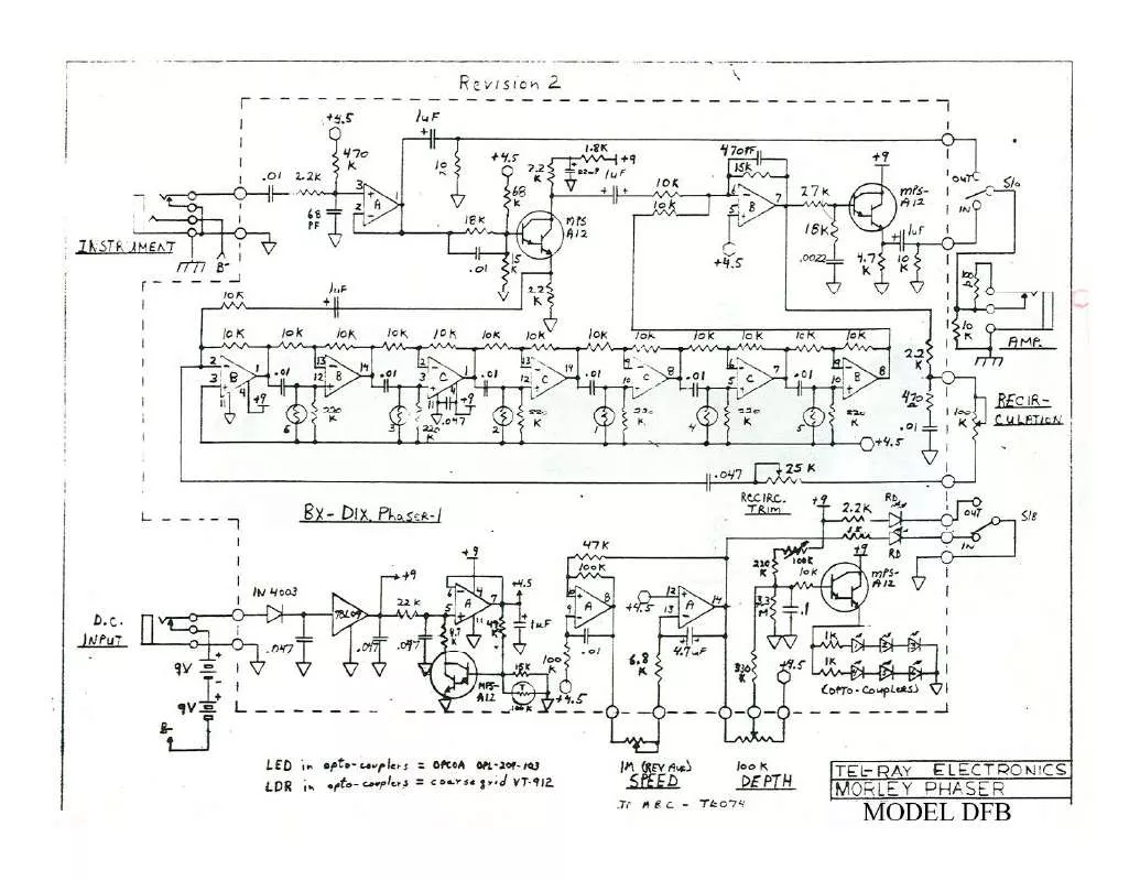 Mode d'emploi MORLEY PEDALS DFBES