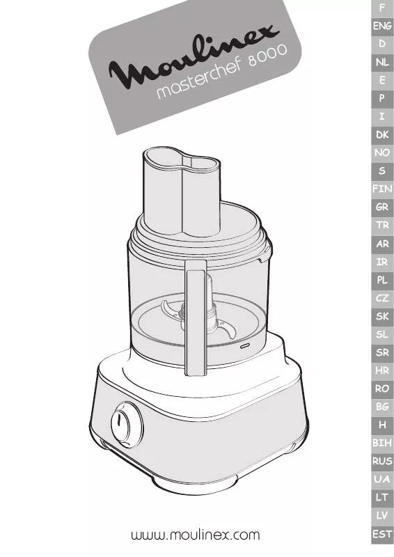 Mode d'emploi MOULINEX FP 655