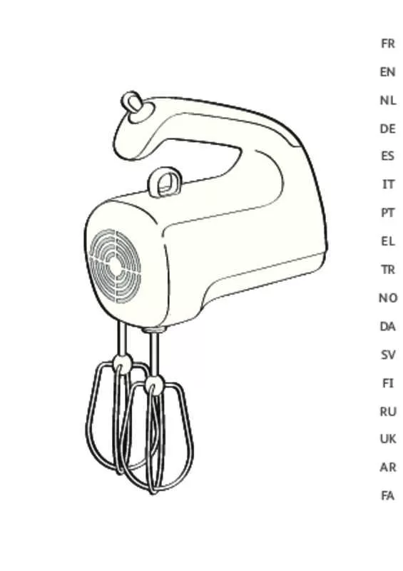 Mode d'emploi MOULINEX HM 5051