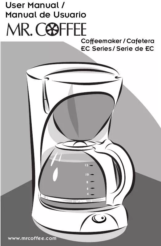 Mode d'emploi MR COFFEE EC12