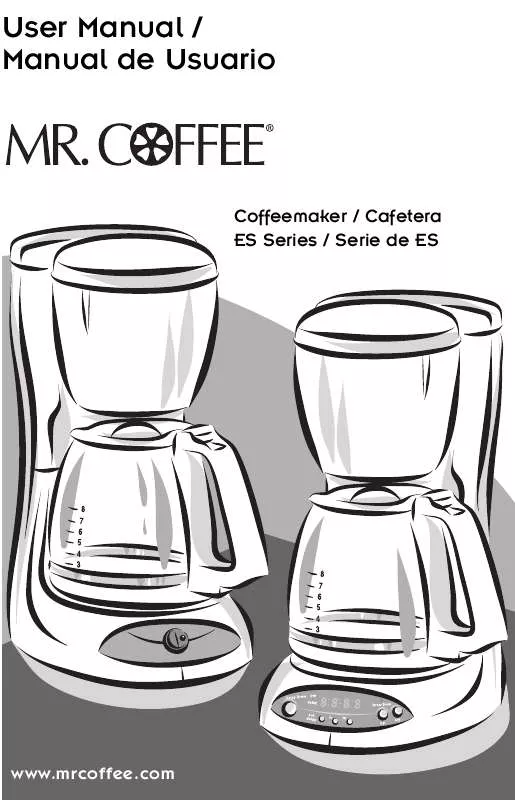 Mode d'emploi MR COFFEE ESX11