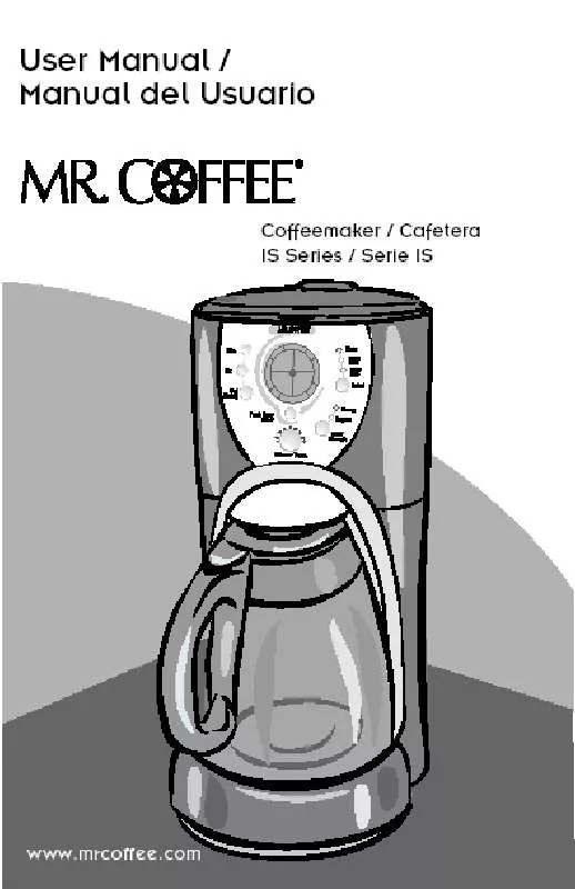 Mode d'emploi MR COFFEE ISS12