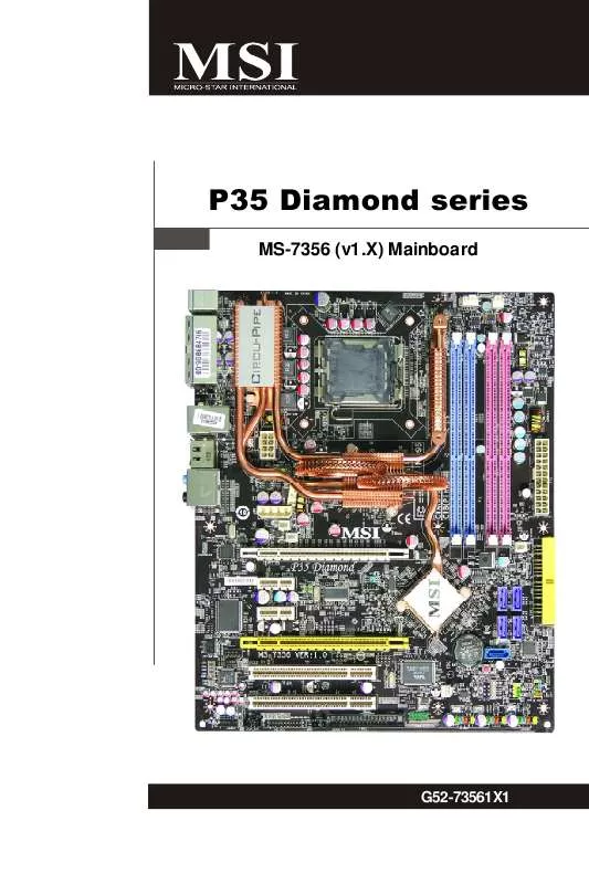 Mode d'emploi MSI MS-7356