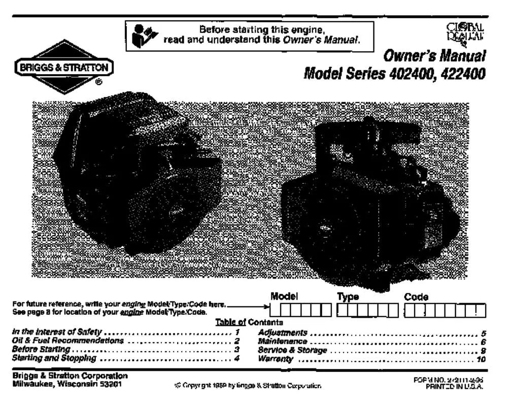 Mode d'emploi MTD 402400