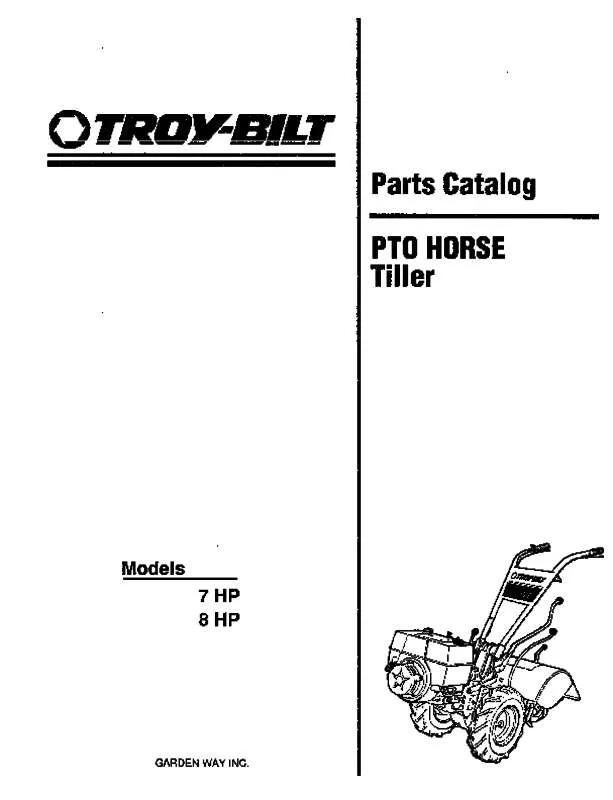 Mode d'emploi MTD 7HP