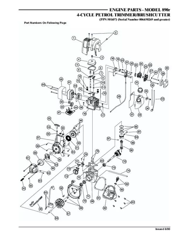 Mode d'emploi MTD 890R