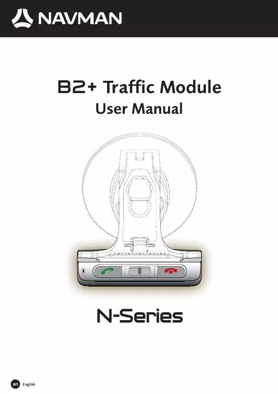 Mode d'emploi NAVMAN N-SERIES-B2-TRAFFIC