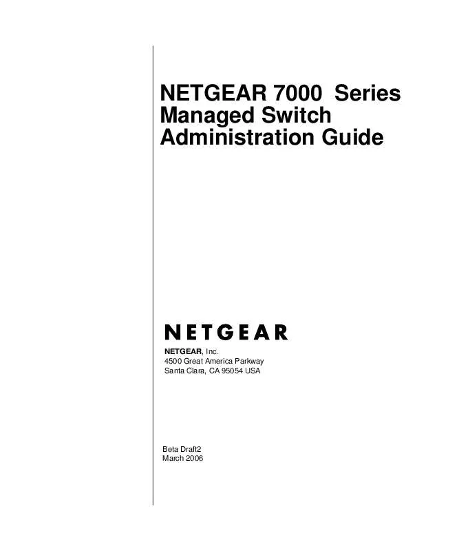 Mode d'emploi NETGEAR FSM7328S