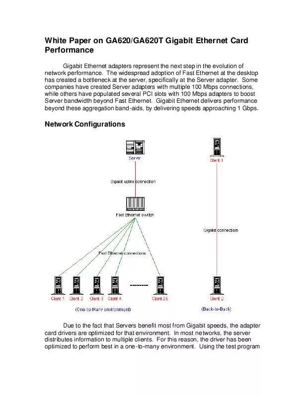 Mode d'emploi NETGEAR GA620