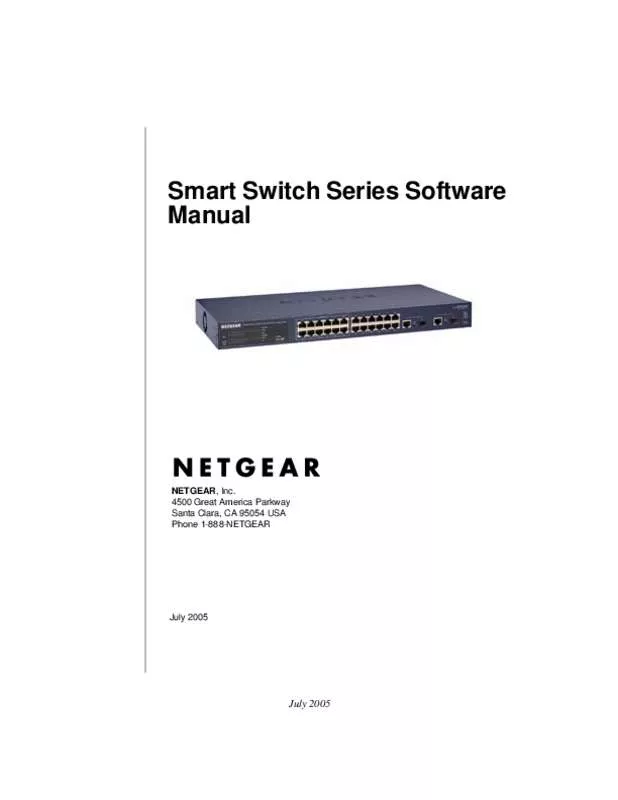 Mode d'emploi NETGEAR GS748T