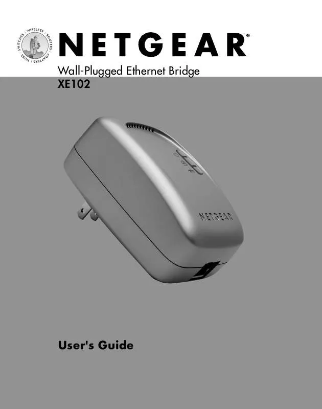 Mode d'emploi NETGEAR XE102