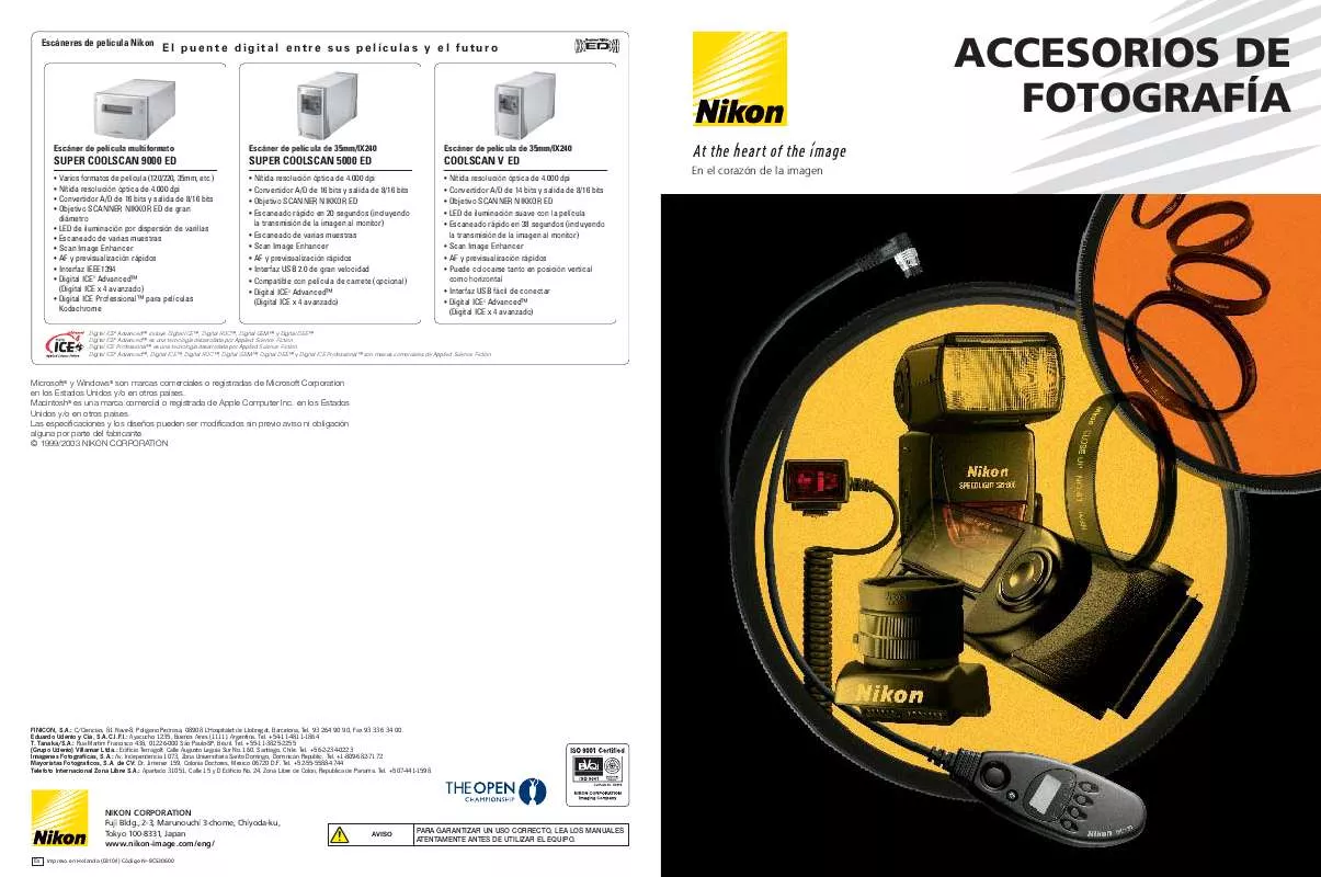 Mode d'emploi NIKON EYELEVEL FINDER DE-2