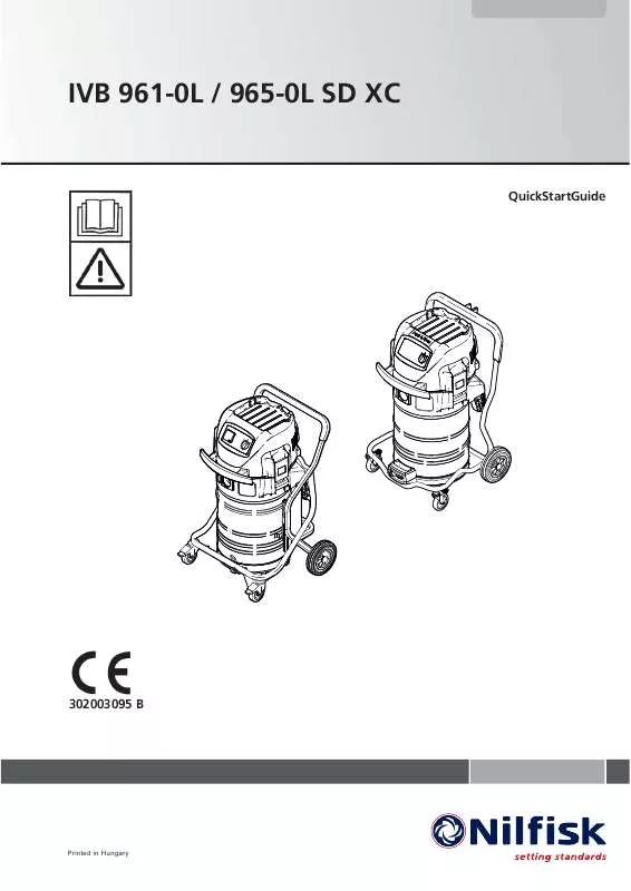 Mode d'emploi NILFISK IVB 965-0L SD XC