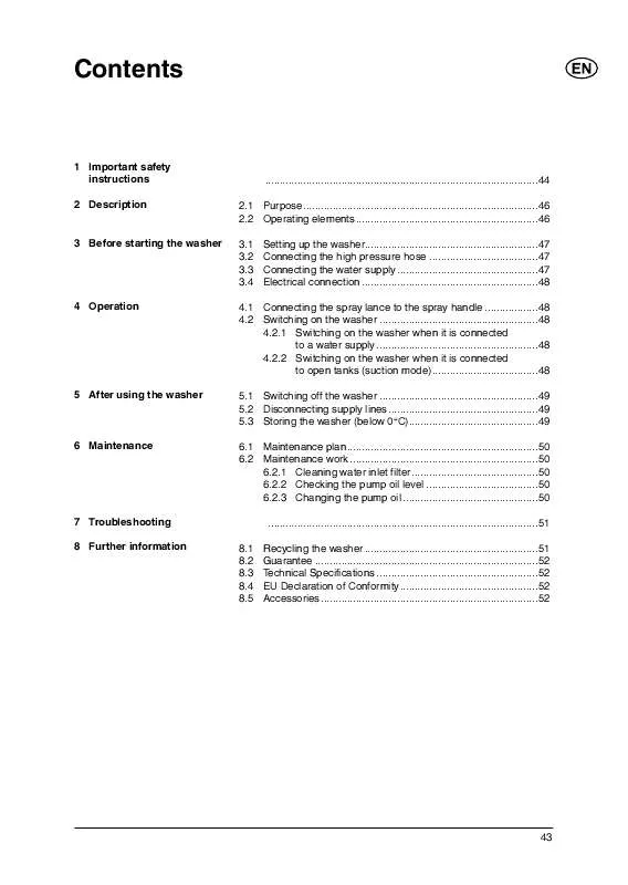 Mode d'emploi NILFISK POSEIDON 2-24 PORTABLE