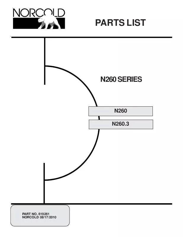 Mode d'emploi NORCOLD N260.3#ASSEMBLY