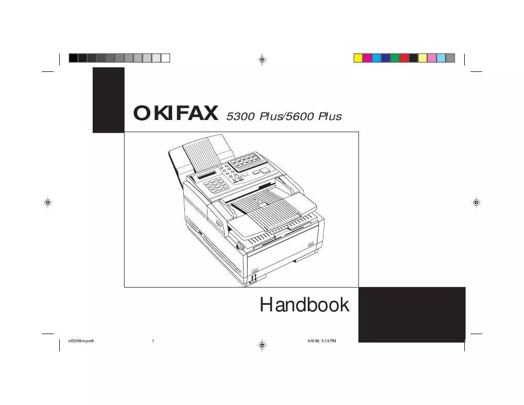 Mode d'emploi OKI OF 5300 PLUS