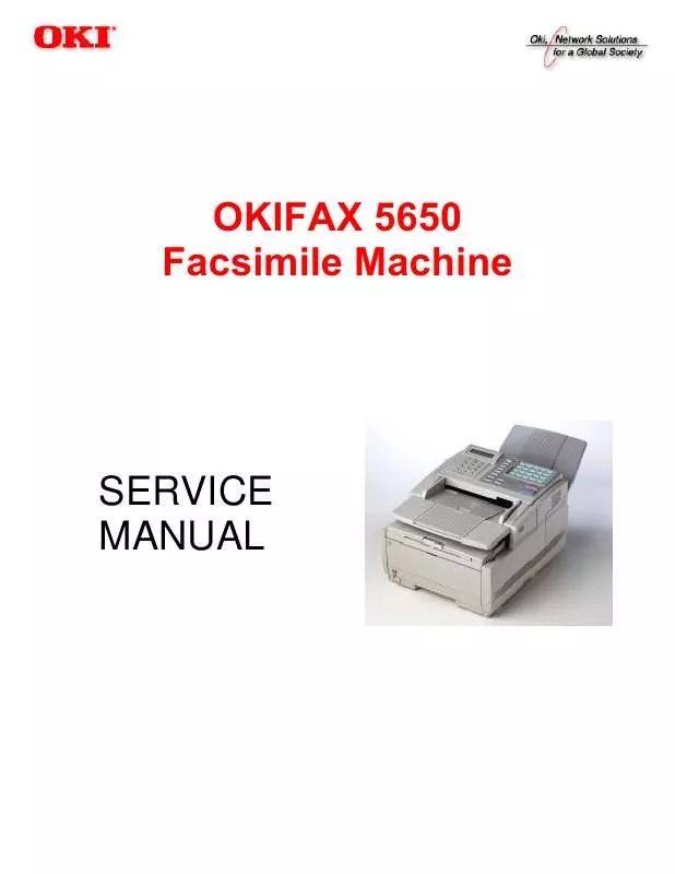 Mode d'emploi OKI OKIFAX 5650