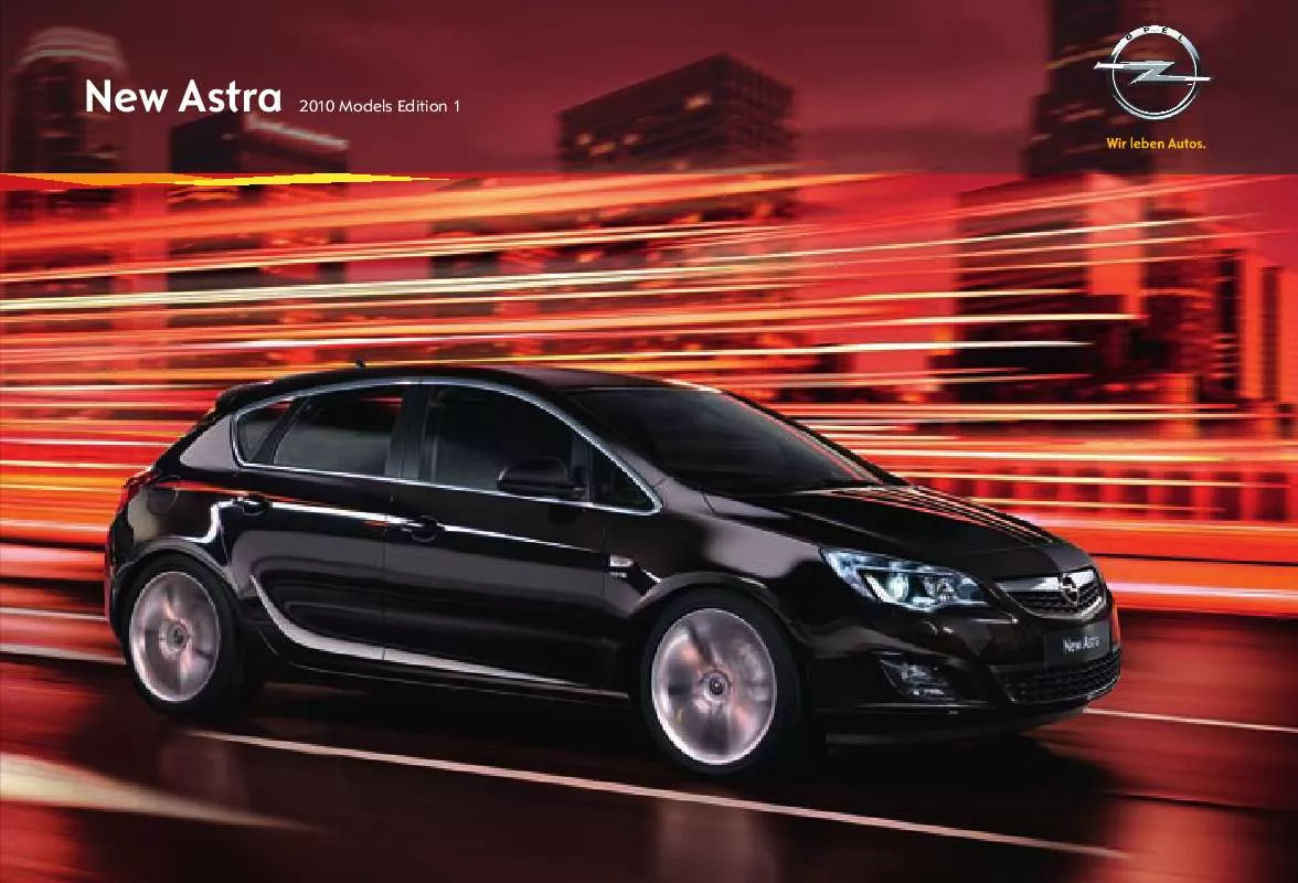 Mode d'emploi OPEL ASTRA