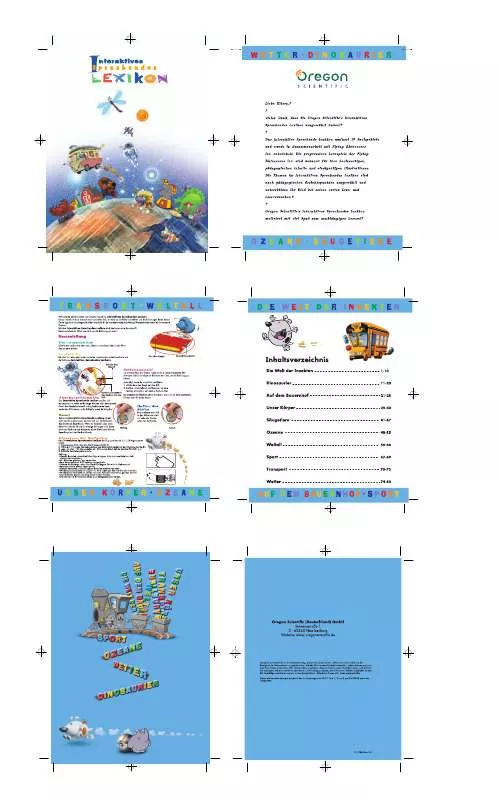 Mode d'emploi OREGON SCIENTIFIC ME28