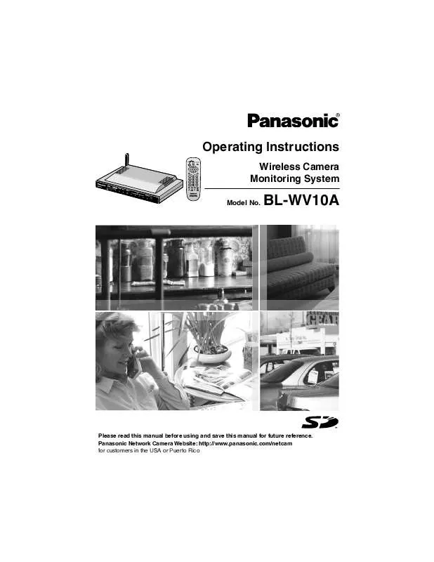 Mode d'emploi PANASONIC BLMS103A