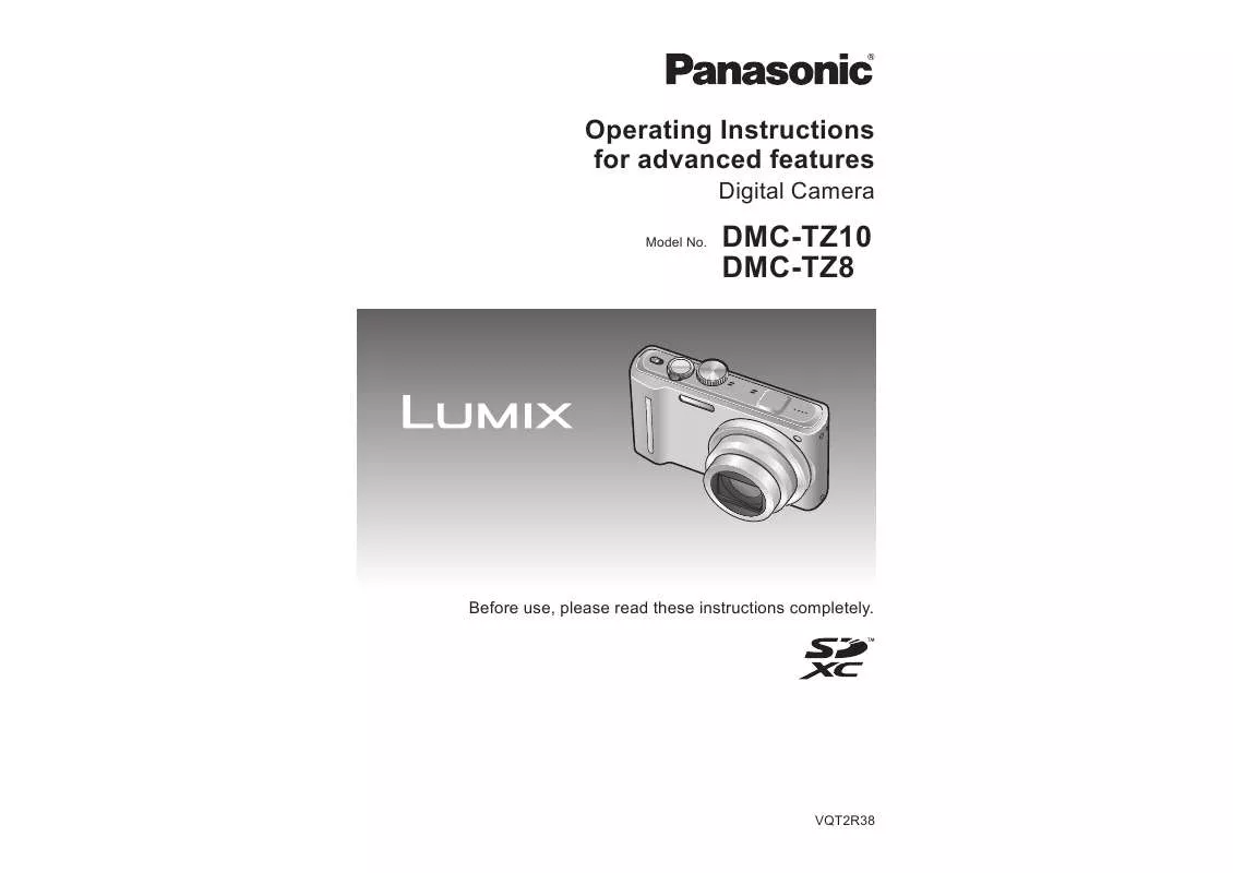 Mode d'emploi PANASONIC LUMIX DMCTZ8