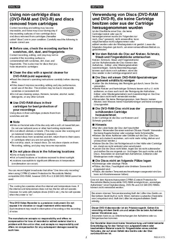 Mode d'emploi PANASONIC DMR-E55EP