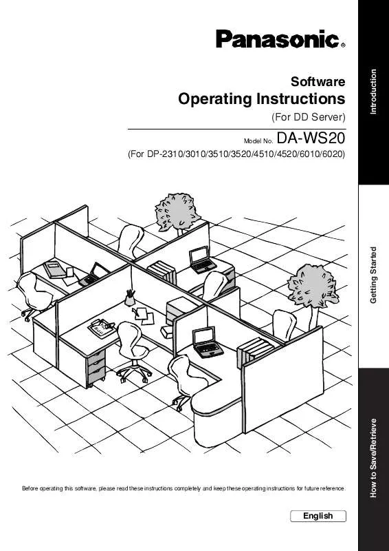 Mode d'emploi PANASONIC DP-3520 DDS