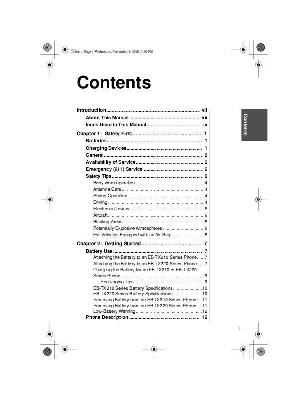 Mode d'emploi PANASONIC EB-TX210