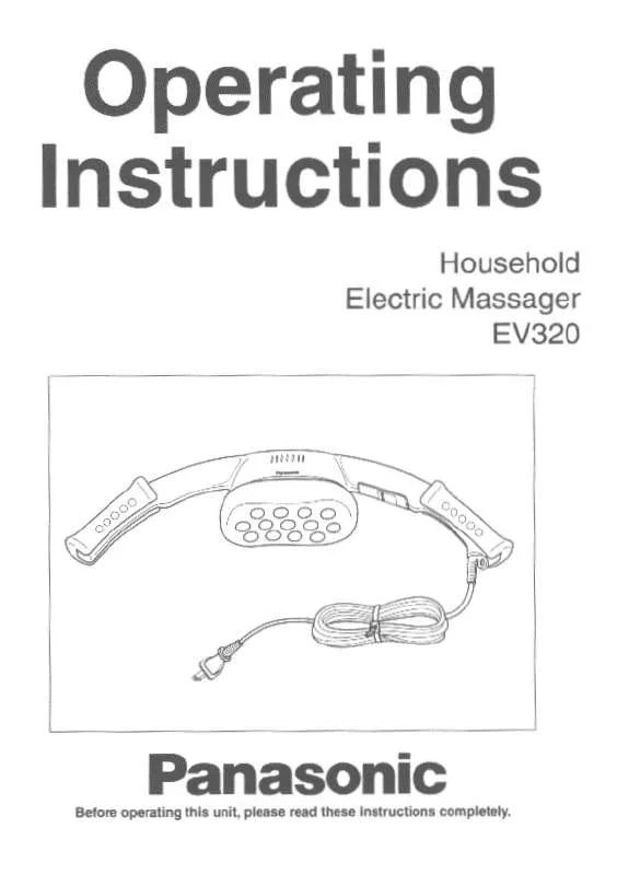 Mode d'emploi PANASONIC EV-320