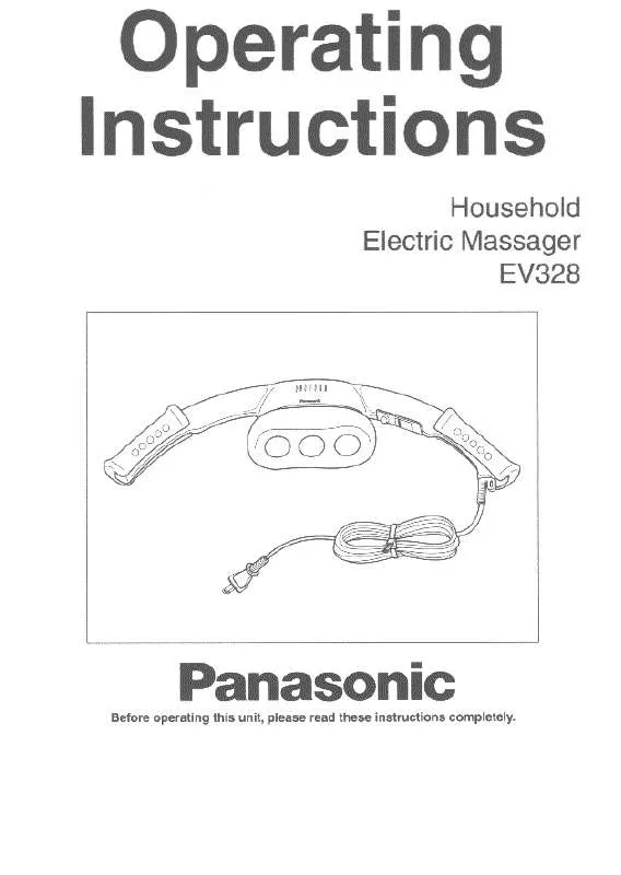 Mode d'emploi PANASONIC EV-328