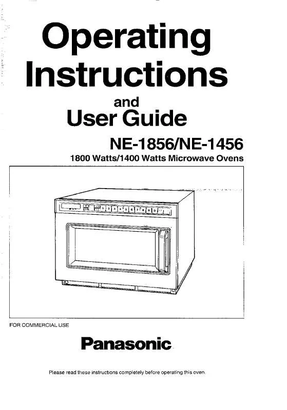 Mode d'emploi PANASONIC NE-1456