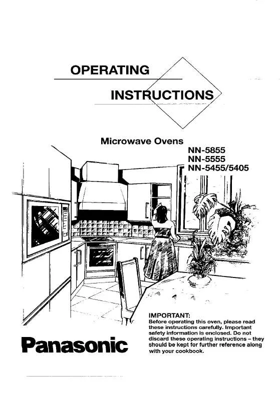 Mode d'emploi PANASONIC NN-5555